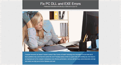 Desktop Screenshot of fixpcdllexe.com